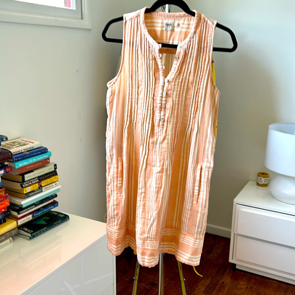 faherty cotton breach dress
